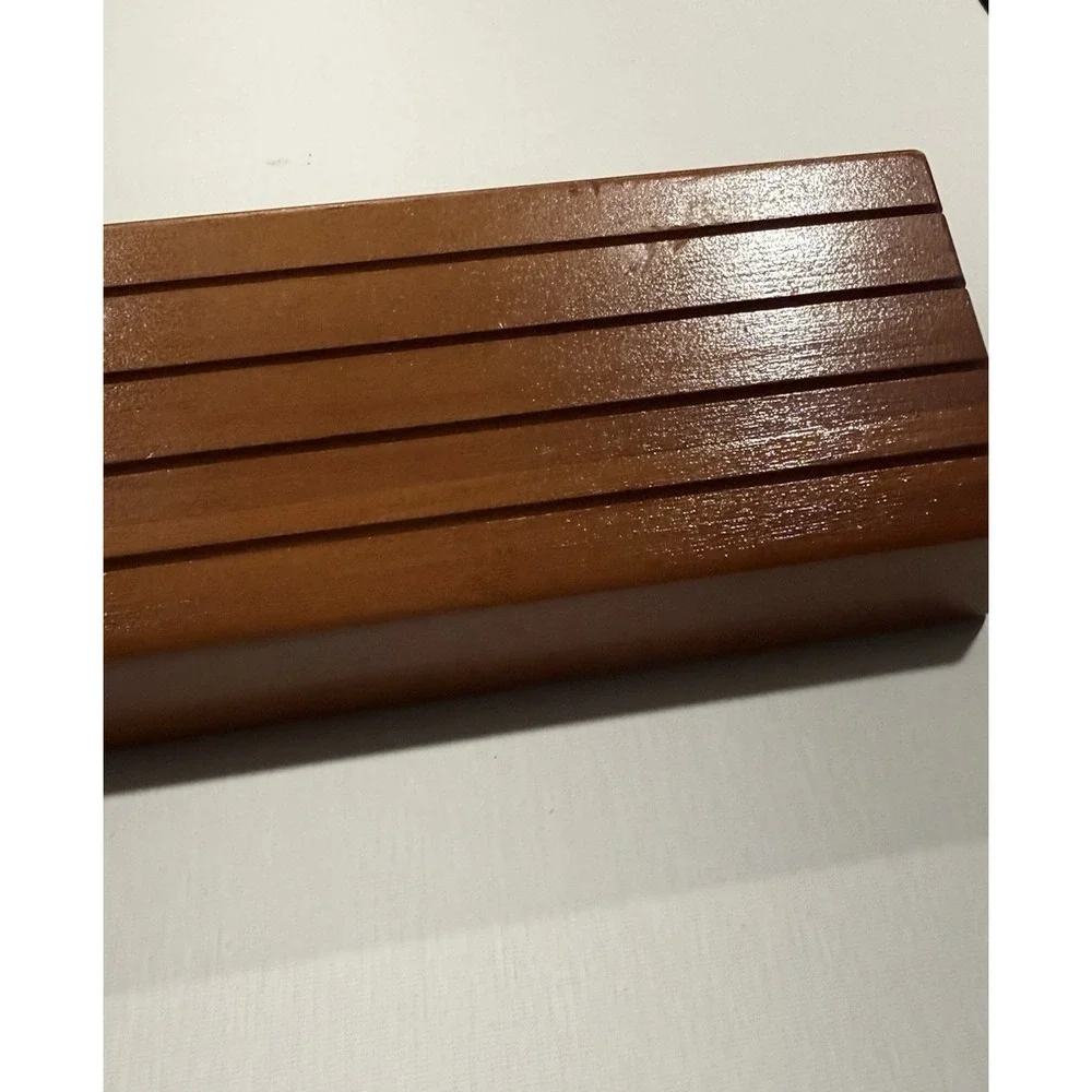 Exqline Wooden Playing Card Holder for Hands-Free Play for Kids, Adults, Seniors